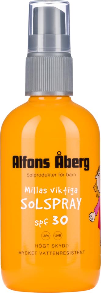 Alfons Åberg Millas viktiga solspray spf 30 150ml