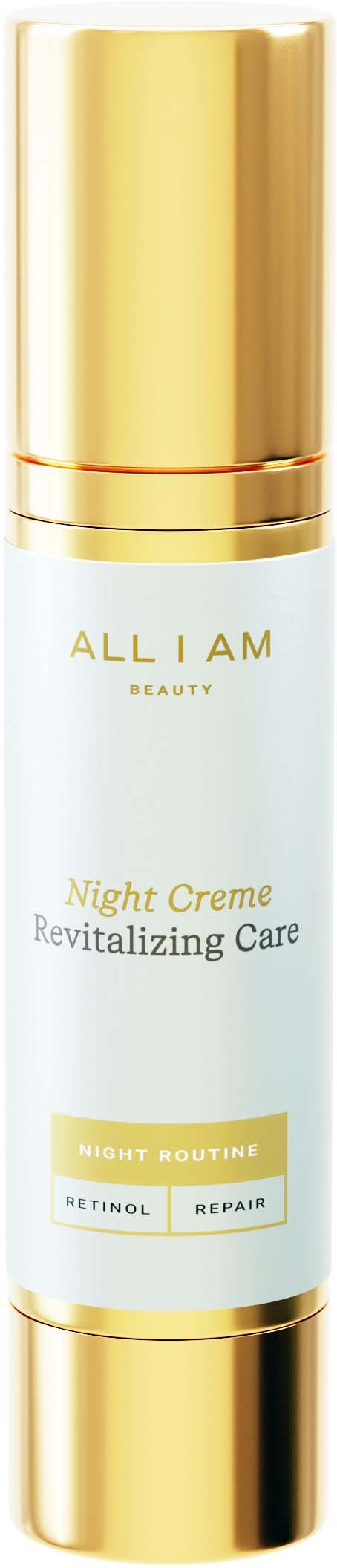 Ночной крем для лица All I Am Beauty Revitalizing Care восстанавливающий, 50 мл
