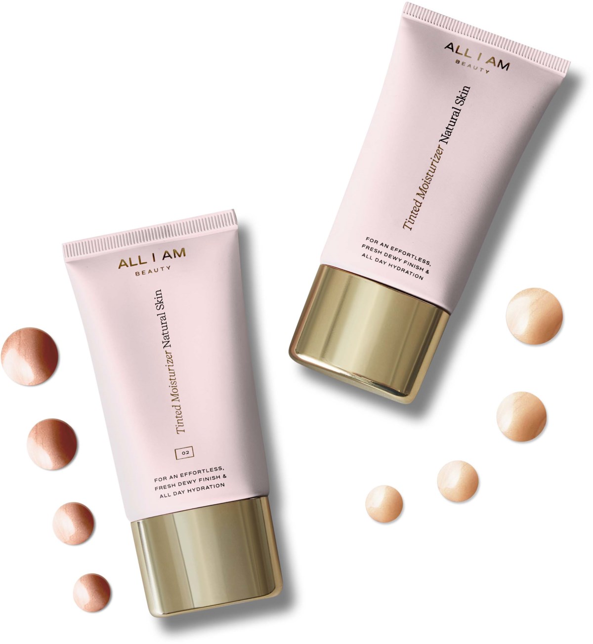 Тонирующий увлажняющий крем для лица All I Am Beauty Tinted Moisturizer, тон 02, 50 мл — фото 3