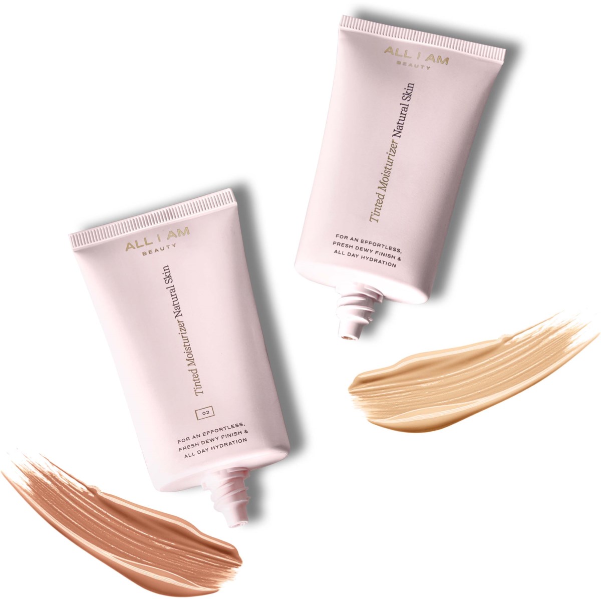 Тонирующий увлажняющий крем для лица All I Am Beauty Tinted Moisturizer, тон 02, 50 мл — фото 4