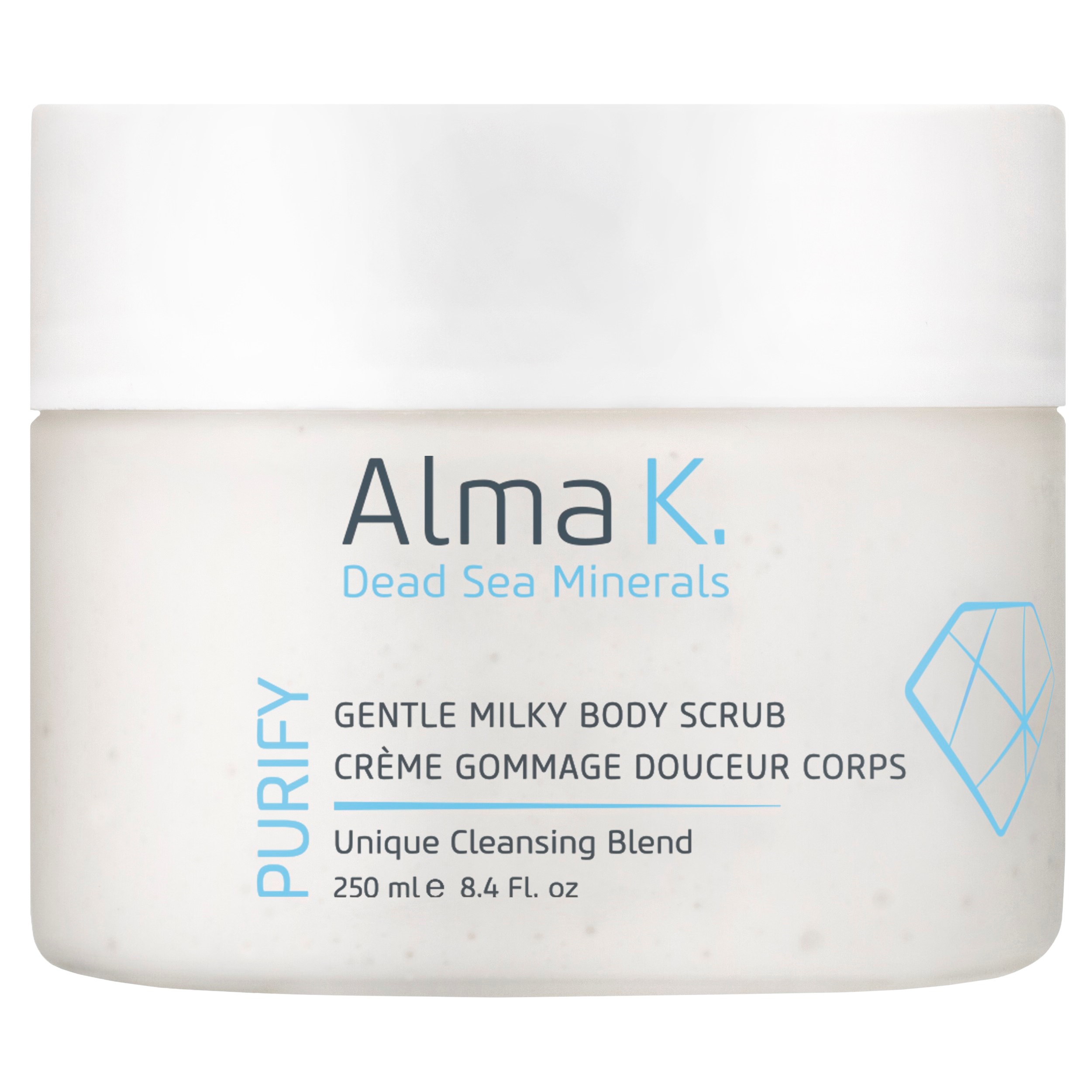 Alma K Dead Sea Minerals Gentle Milky Body Scrub 250 ml