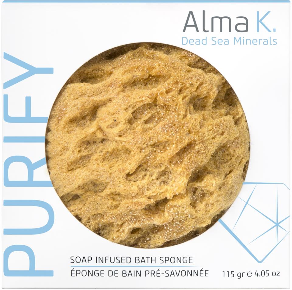 Alma K Body Care Purify Soap Infused Bath Sponge Box