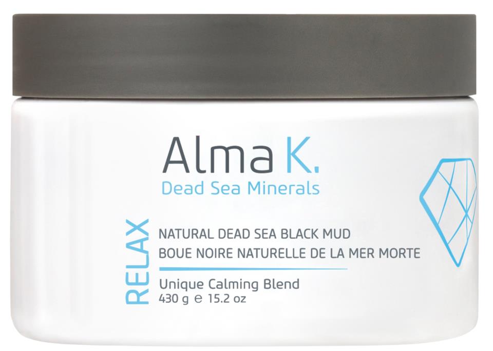 Alma K Body Care Relax Natural Dead Sea Black Mud 430 G