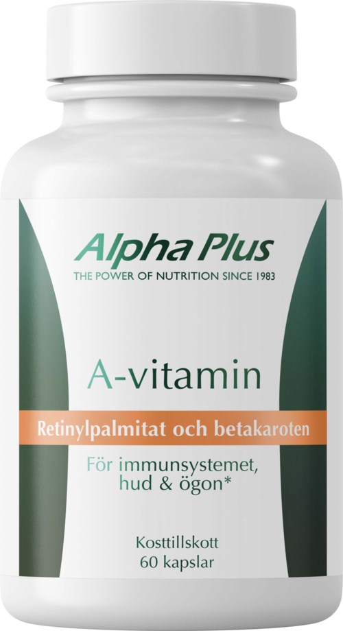 Alpha Plus A-vitamin 60 st