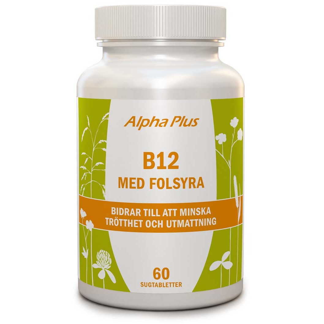 Alpha Plus B12 with Folic Acid 60 tab