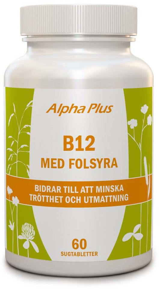 Alpha Plus B12 with Folic Acid 60 tab