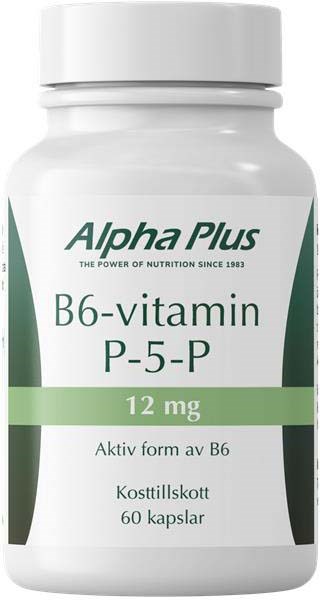 Alpha Plus B6-vitamin P-5-P 12 mg 60 st