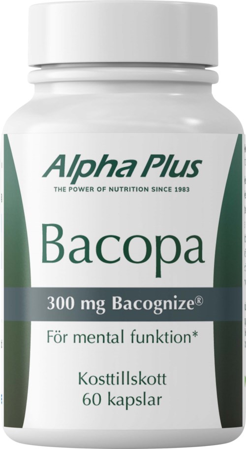 Alpha Plus Bacopa 60 st