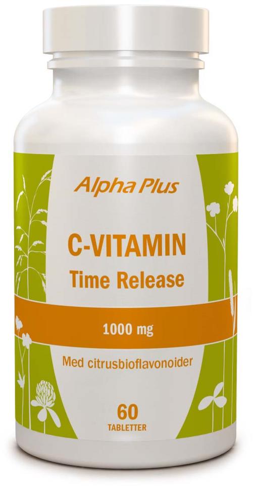 Alpha Plus C- vitamin Time Release 1000 mg 60 Tabs