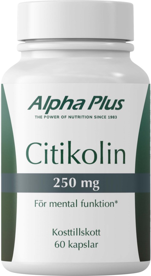 Alpha Plus Citikolin 250 mg 60 st