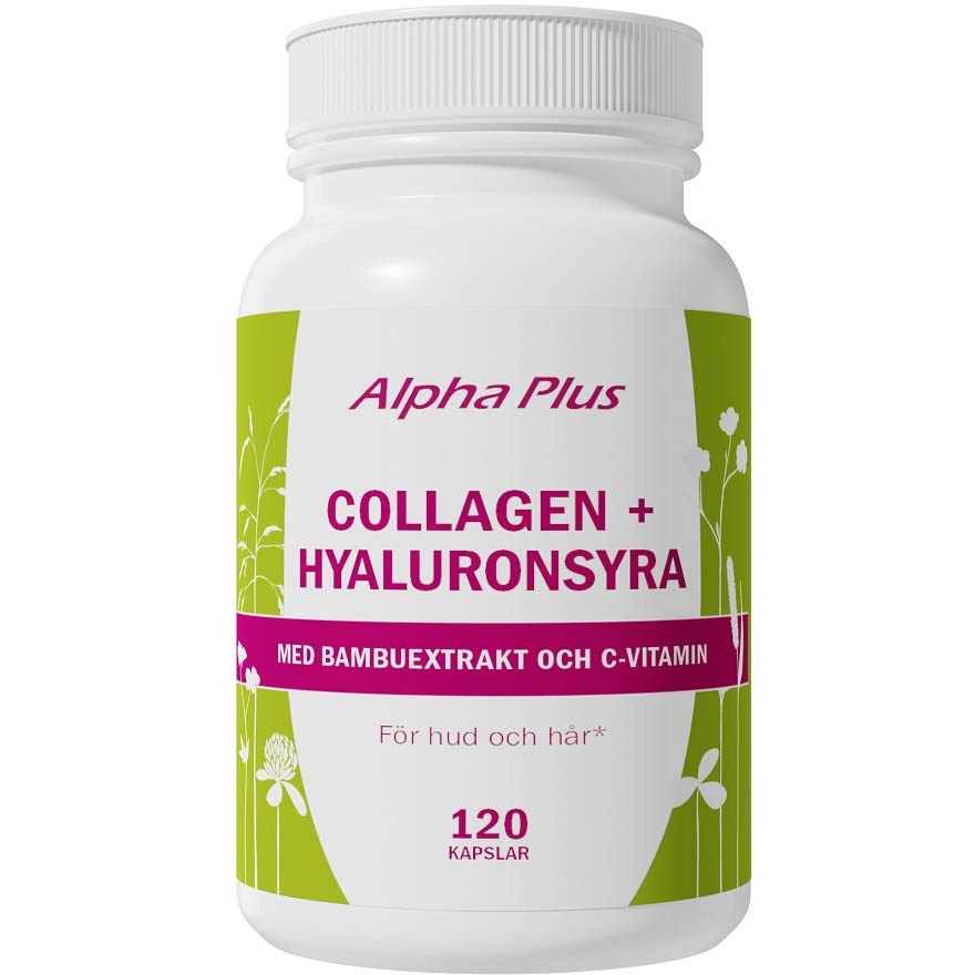 Alpha Plus Collagen + Hyaluronic Acid 120 Caps