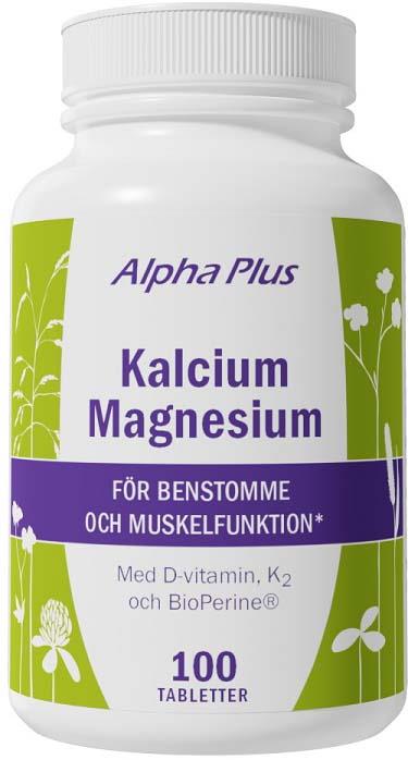 Alpha Plus Kalcium Magnesium 100 Tabs