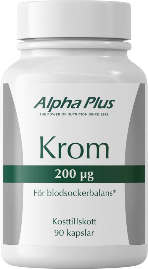 Alpha Plus Krom 200 µg 90 st
