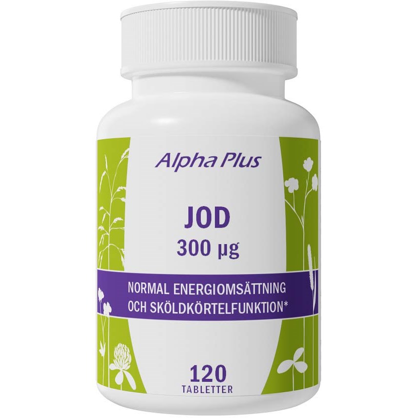 Alpha Plus Lodine 300 µg 120 Tabs