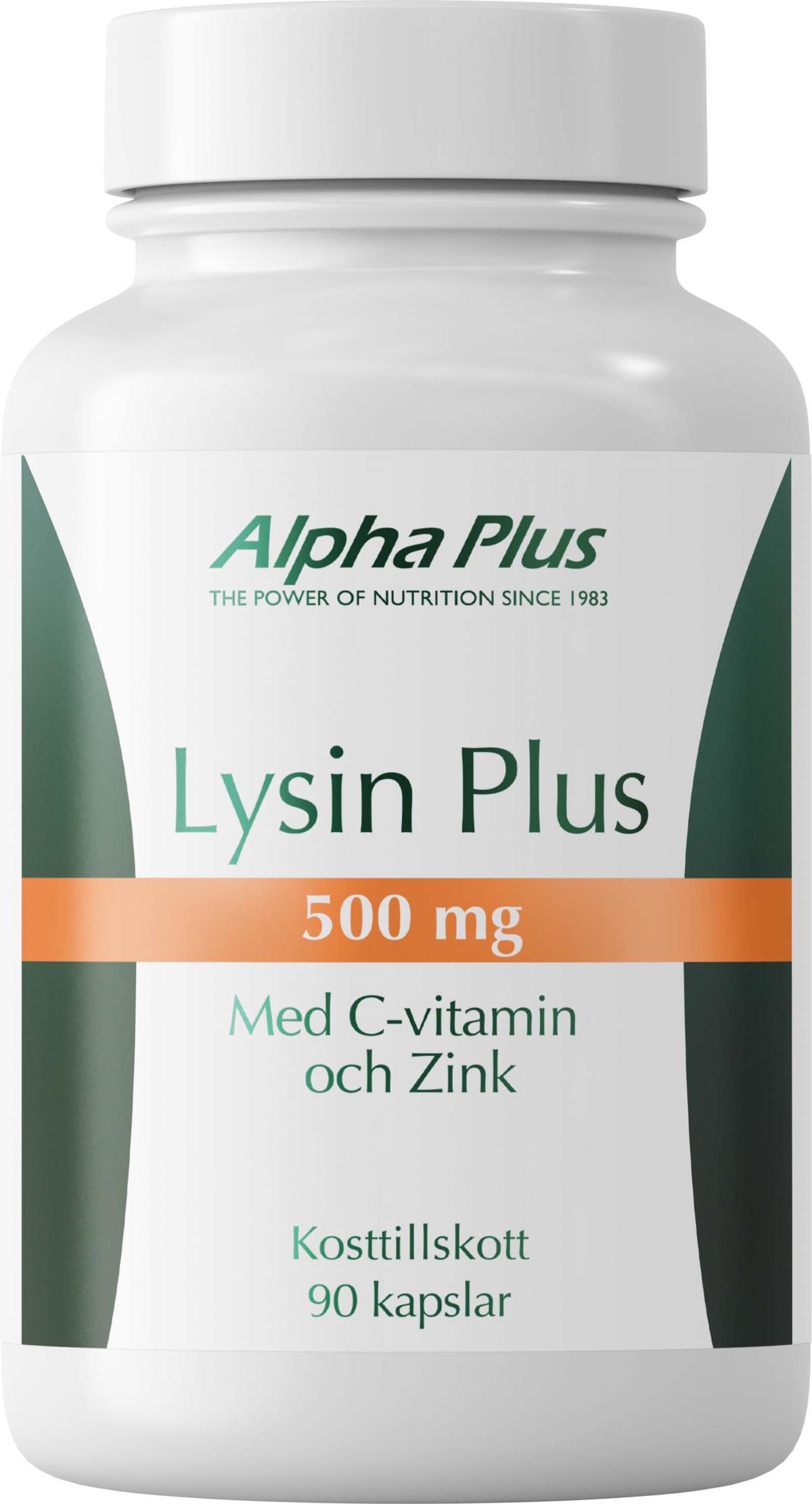 Alpha Plus Lysin Plus 90 stk | lyko.com