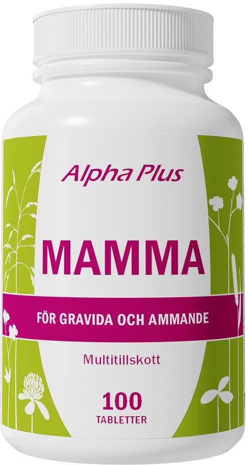 Alpha Plus Mamma Multi Supplement 100 Tabs