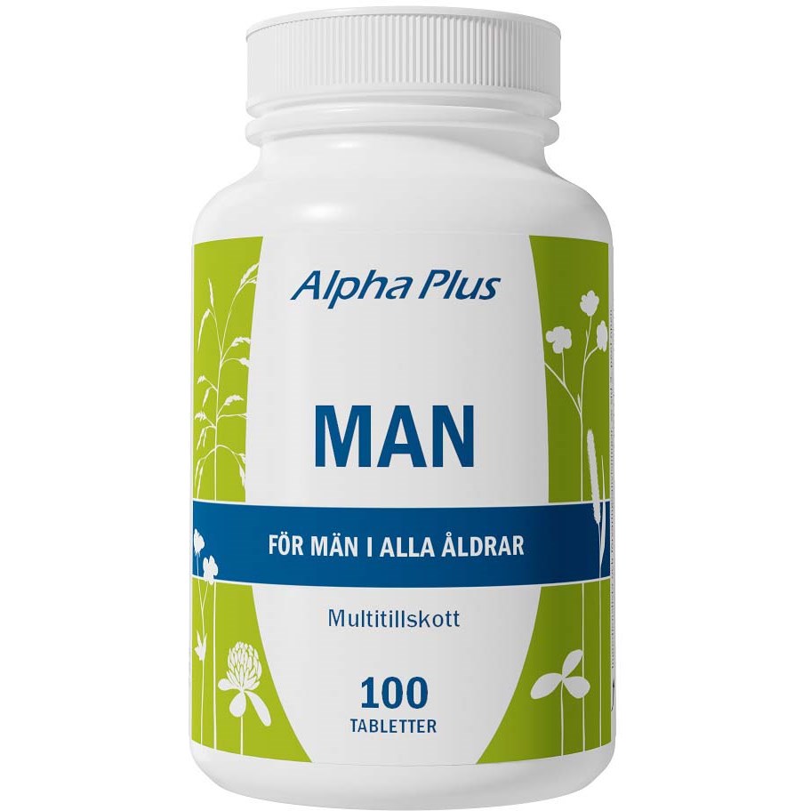 Alpha Plus Man Multi Supplement 100 Tabs