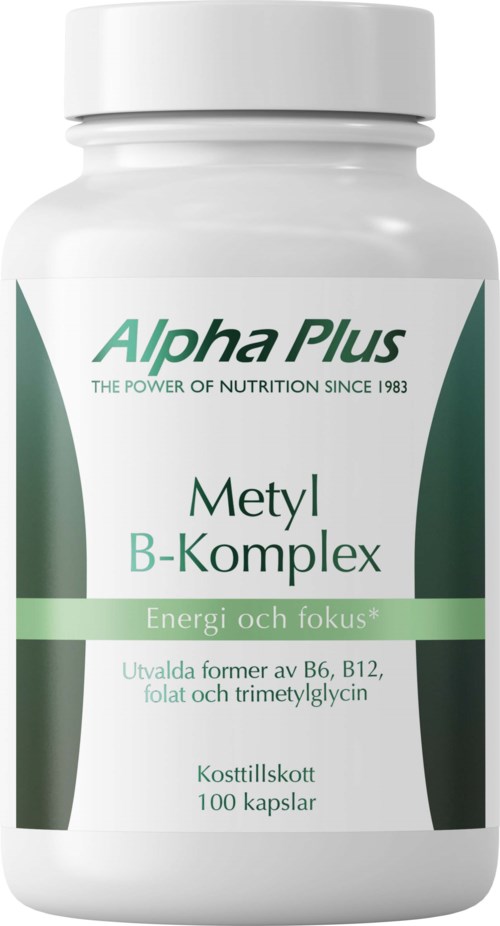 Alpha Plus Metyl B-komplex 100 st