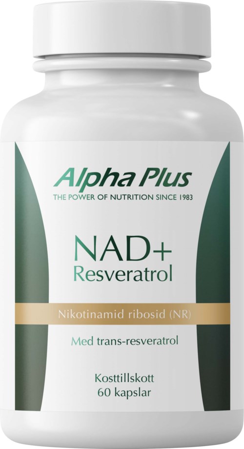 Alpha Plus NAD+ Resveratrol 60 st