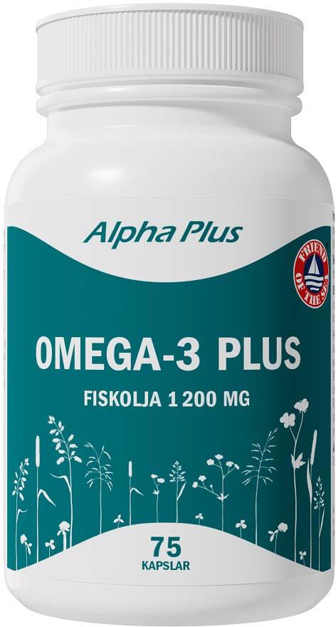 Alpha Plus Omega-3 Plus 75 Caps
