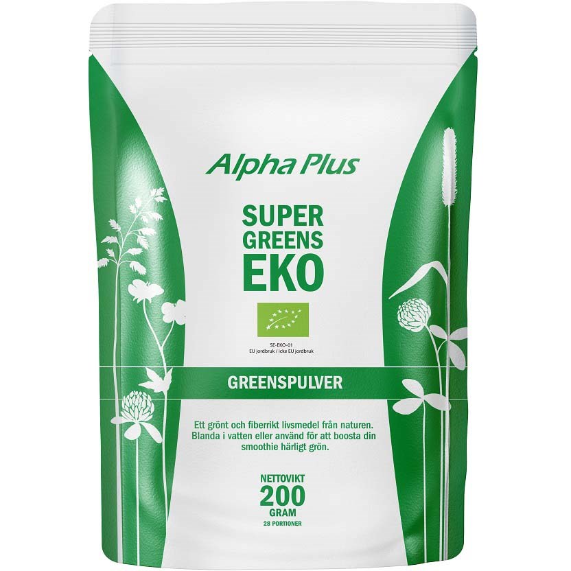 Alpha Plus Super Greens EKO 200 g