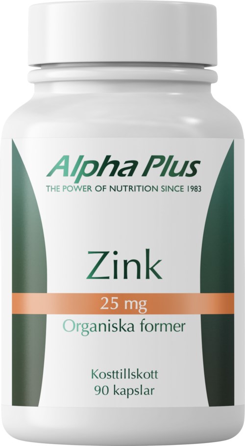 Alpha Plus Zink 25 mg 90 Caps