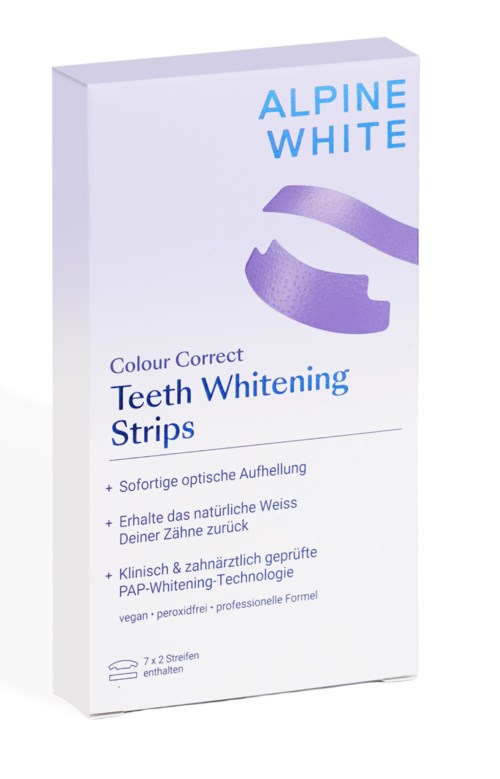 ALPINE WHITE Purple Whitening Strips 14 st