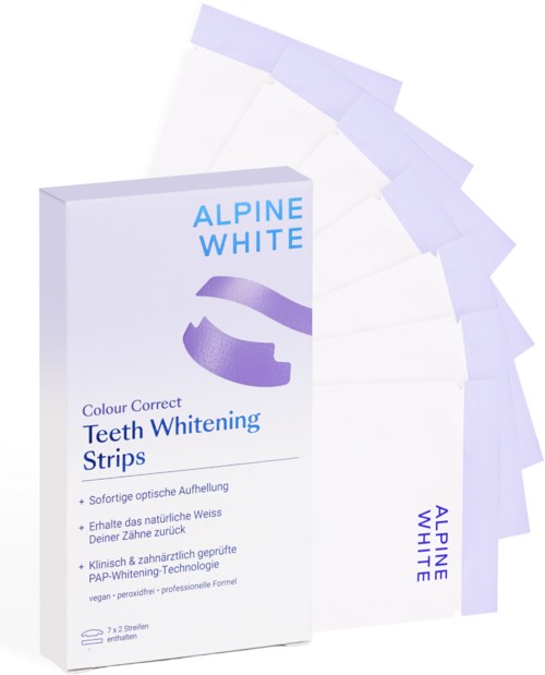 ALPINE WHITE Purple Whitening Strips 14 st