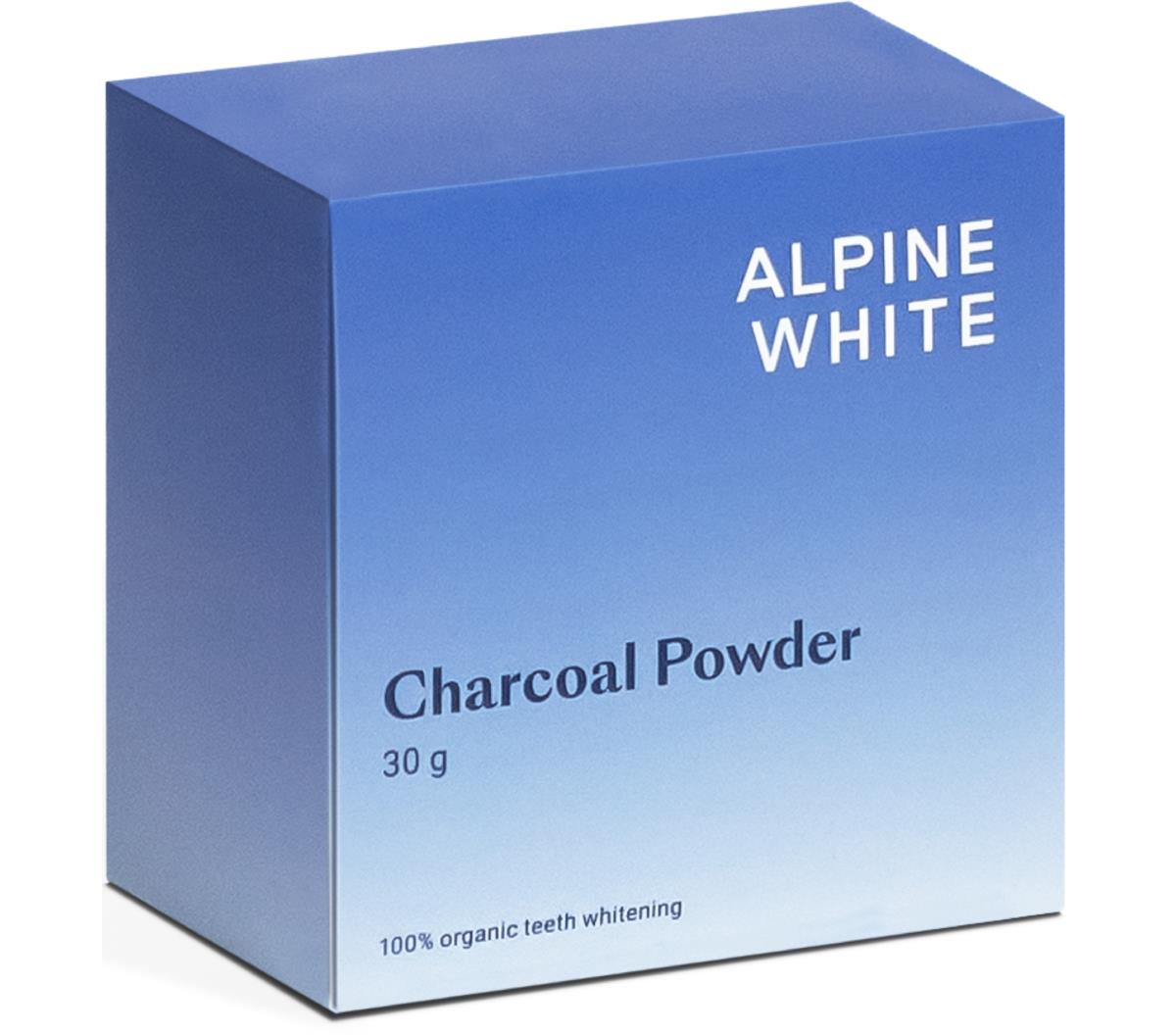 ALPINE WHITE Whitening & Care Charcoal Powder 30 g
