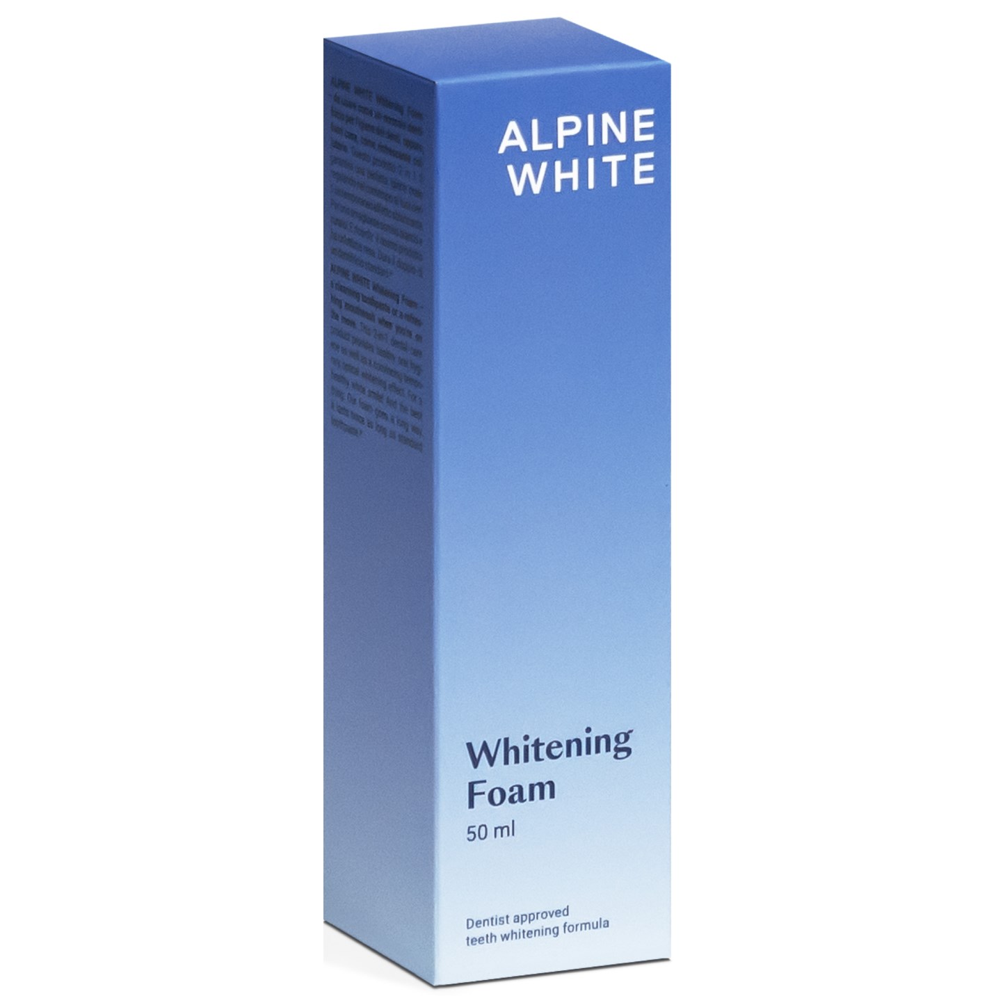 Läs mer om ALPINE WHITE Whitening & Care Whitening Foam 50 ml