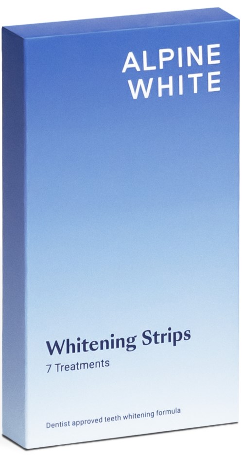 ALPINE WHITE Whitening & Care Whitening Strips 14 pcs