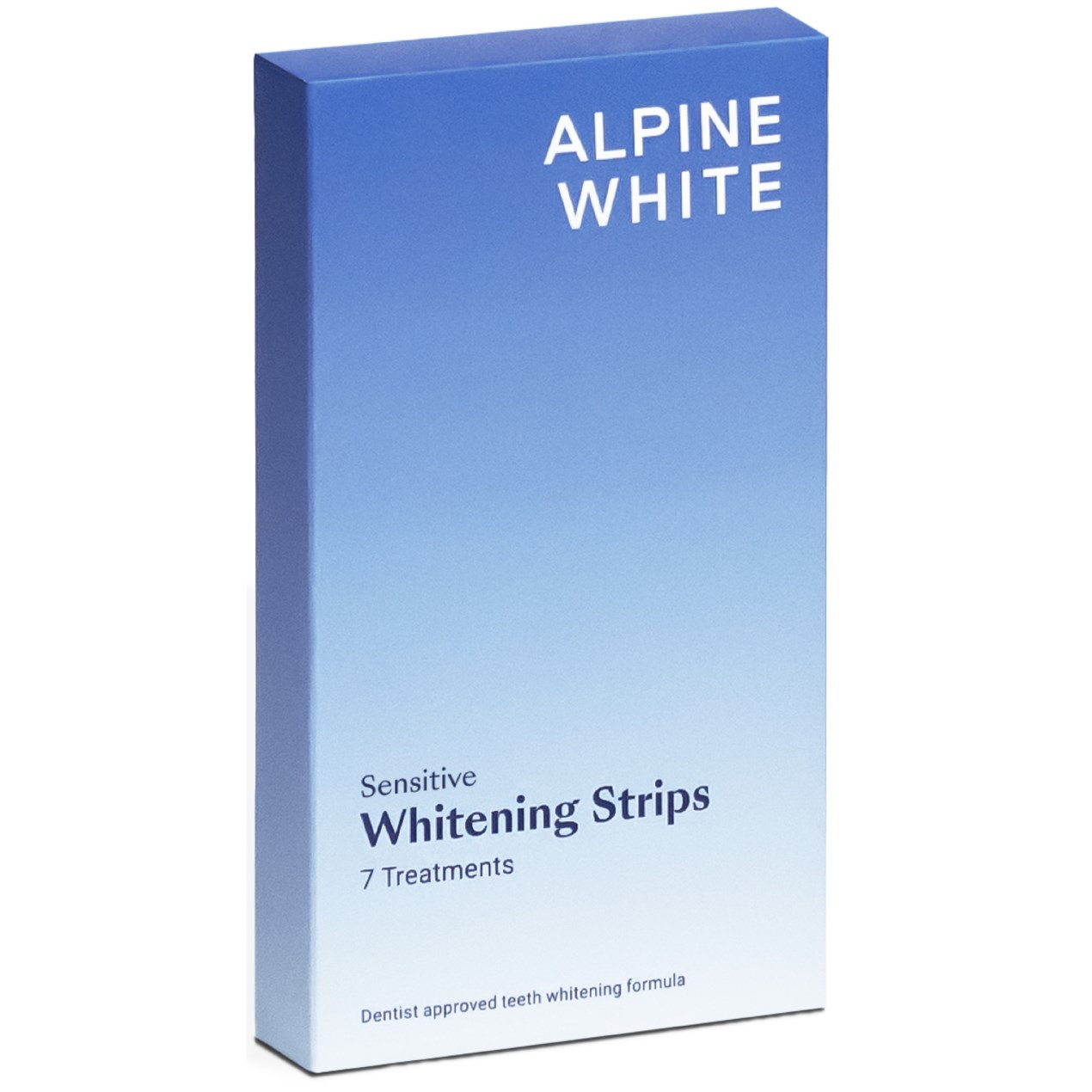 Läs mer om ALPINE WHITE Whitening & Care Whitening Strips Sensitive 14 pcs