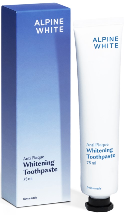 ALPINE WHITE Whitening & Care Whitening Toothpaste Anti Plaque 75 ml