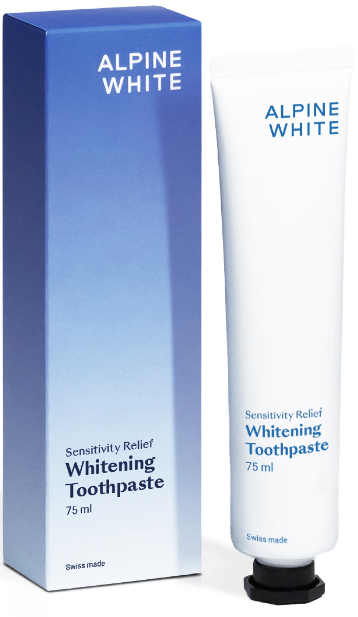 ALPINE WHITE Whitening & Care Whitening Toothpaste Sensitivity Relief 75 ml