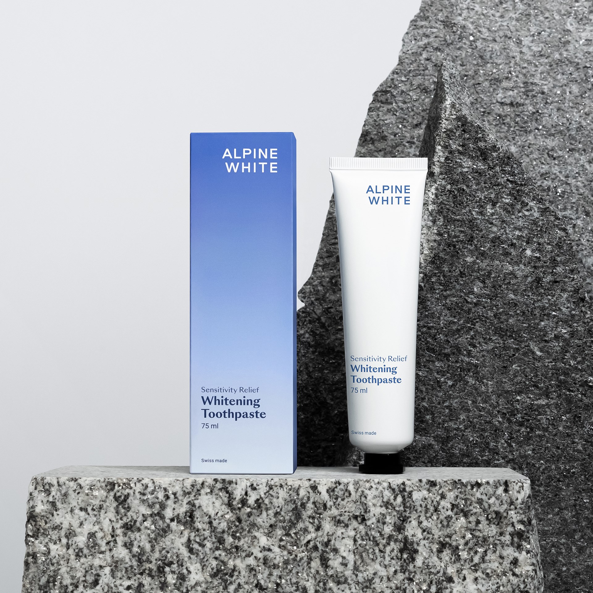 ALPINE WHITE Whitening & Care Whitening Toothpaste Sensitivity Relief (obrázok 3)