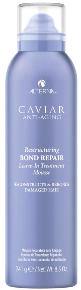 Alterna Caviar Anti-Aging Restructuring Bond Repair Leave-in Treatment Mousse 241g