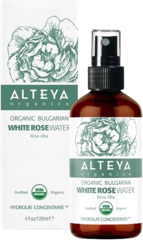 Alteya Organics Organic Bulgarian White Rose Water 120 ml