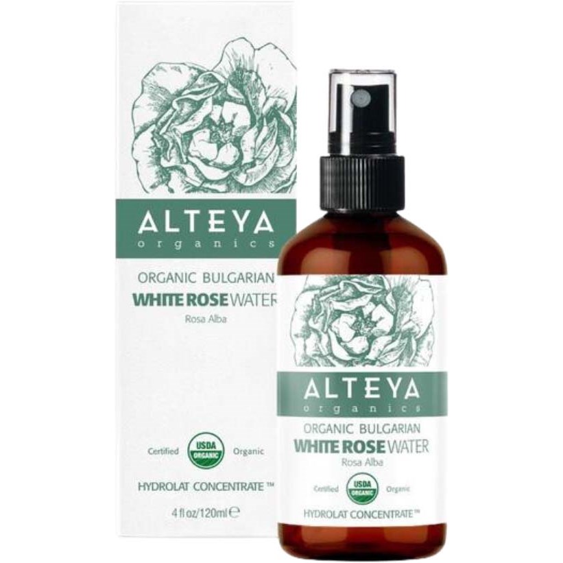 Alteya Organics Alba White Rose water Ansigtstoner/Skintonic 120 ml.