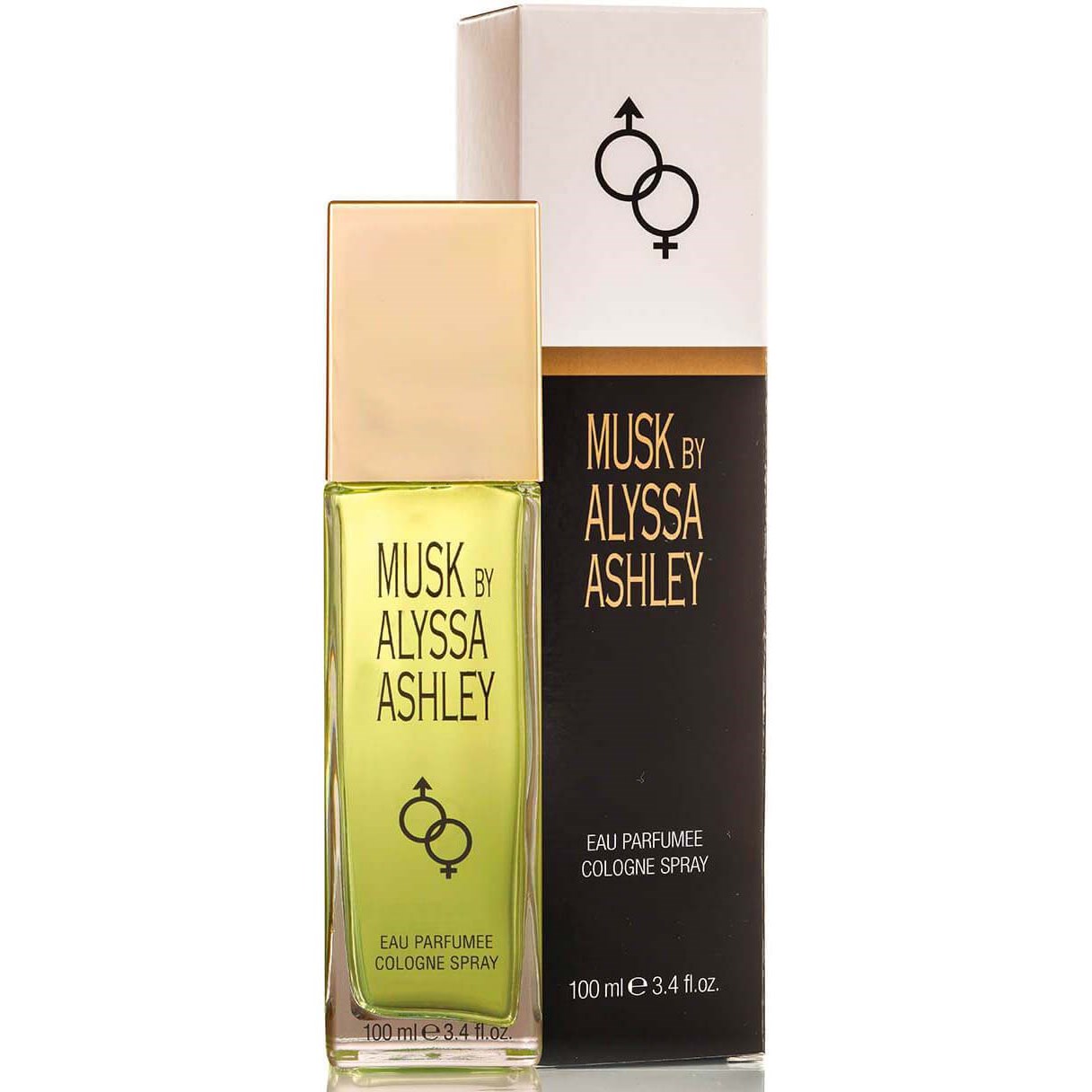 Alternativ bild 1 för Alyssa Ashley Musk Eau de Cologne 100 ml