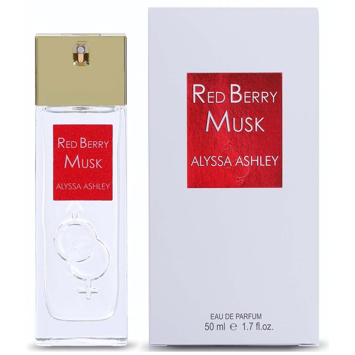 Alternativ bild 1 för Alyssa Ashley Red Berry Musk Eau de Parfum 50 ml