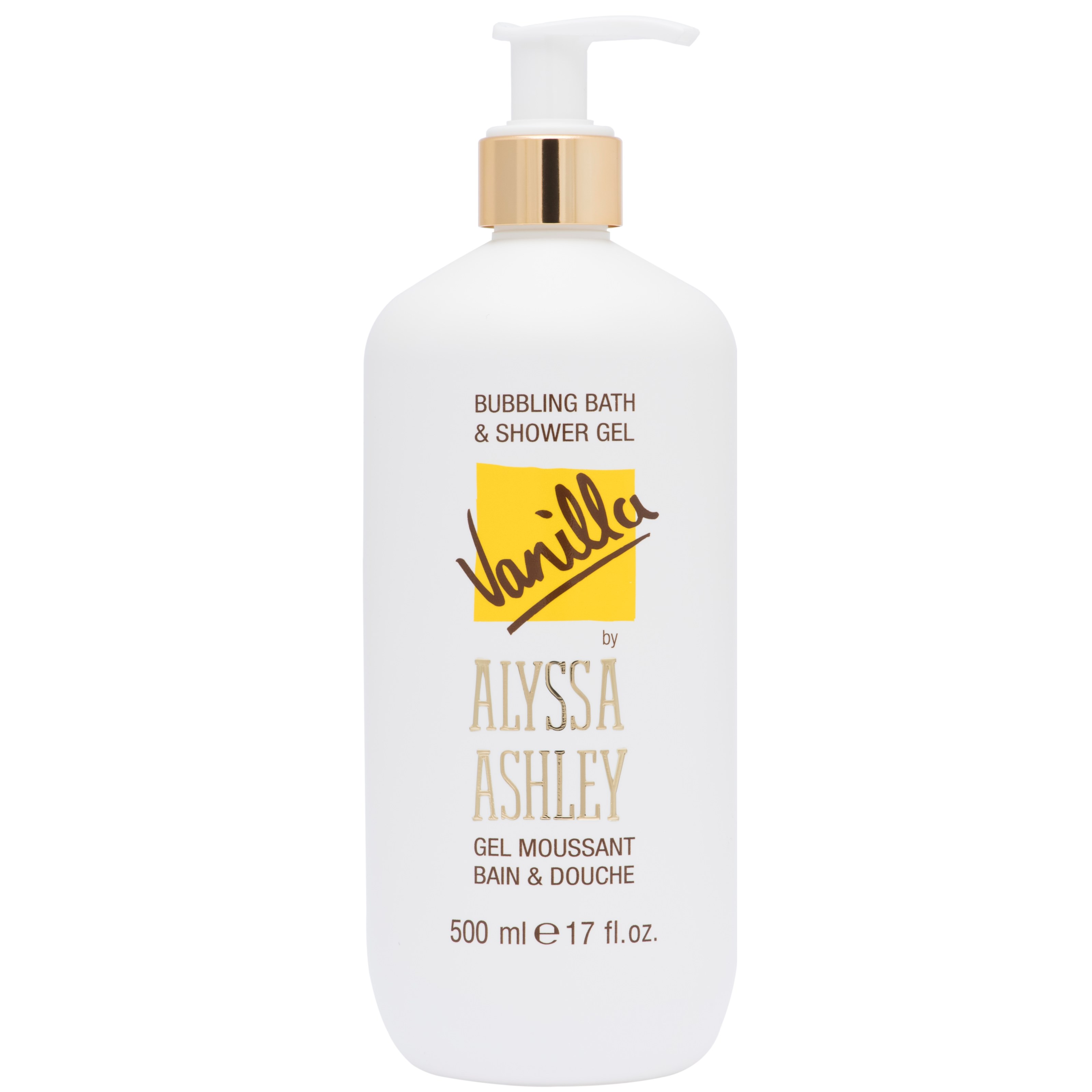 Alyssa Ashley Vanilla Bath & Showergel 500 ml billede