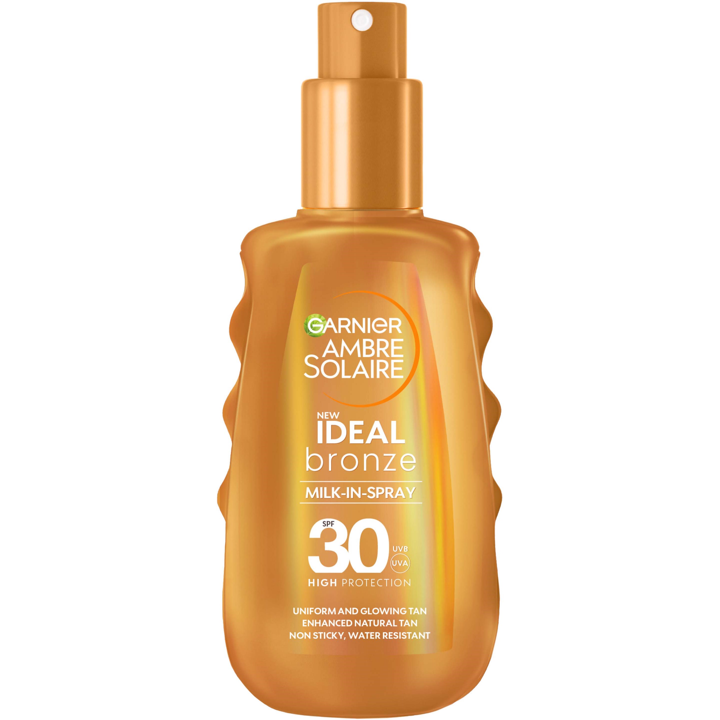 Garnier Ambre Solaire Ideal Bronze Milk-In-Spray SPF30 For Normal billede