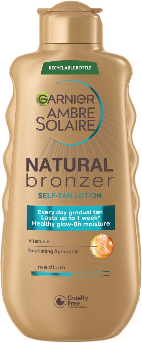 Garnier Ambre Solaire   Natural Bronzer Self-Tan Lotion for Normal Skin 175 ml