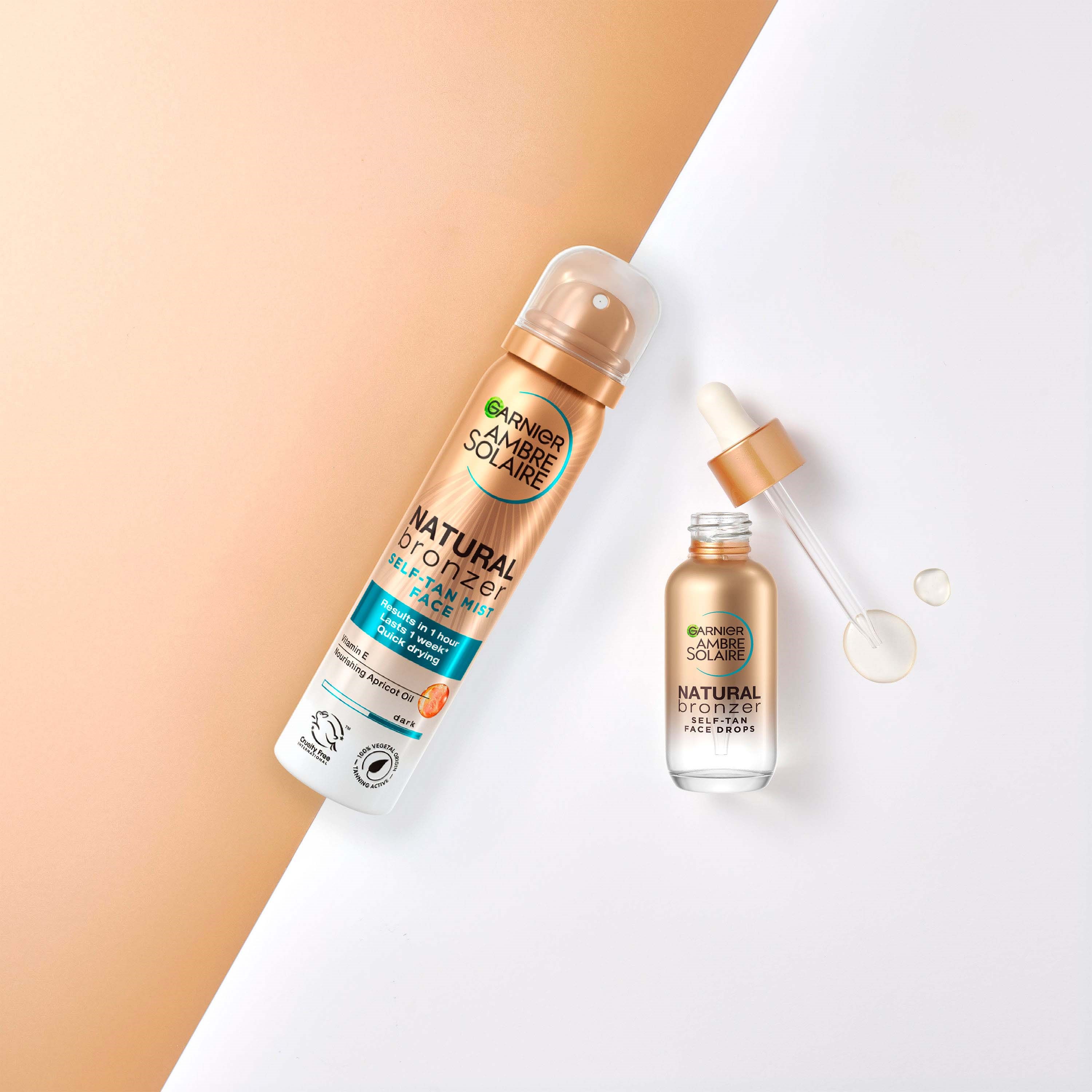 Garnier Ambre Solaire Natural Bronzer Self-Tan Mist Face for Normal (obrázok 7)