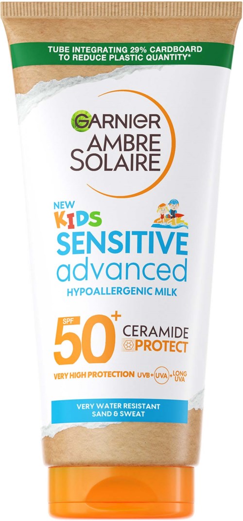 Garnier Garnier Ambre Solaire Sensitive Advanced Kids Hypoallergenic Face & Body Lotion SPF50+ for Sensitive Skin 175 ml