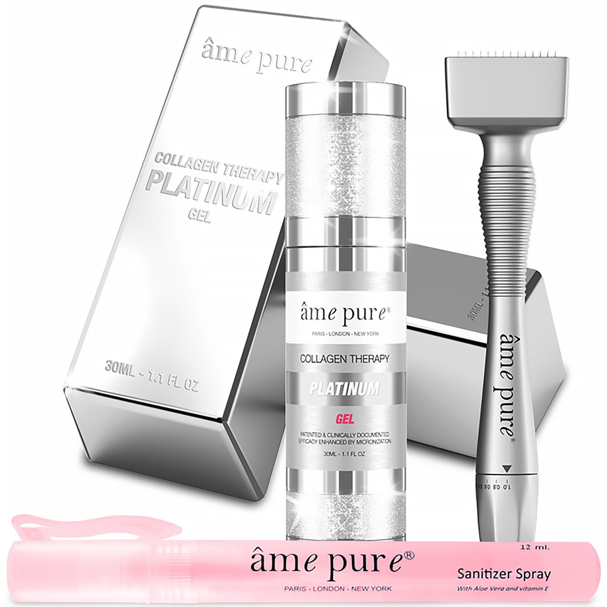 âme pure Adjustable Derma Stamp Platinum Kit