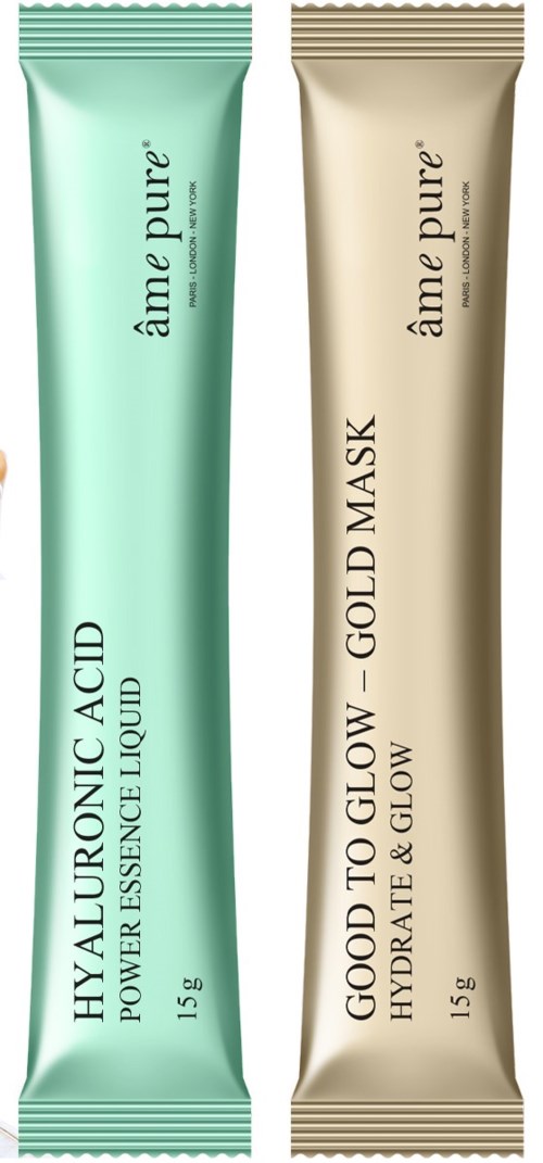 âme pure Jelly Glow Rubber Mask Gold