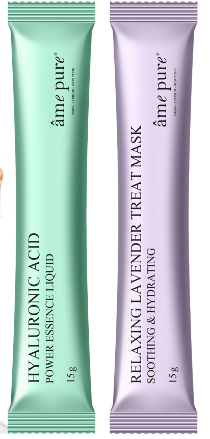 âme pure Jelly Glow Rubber Mask Lavander
