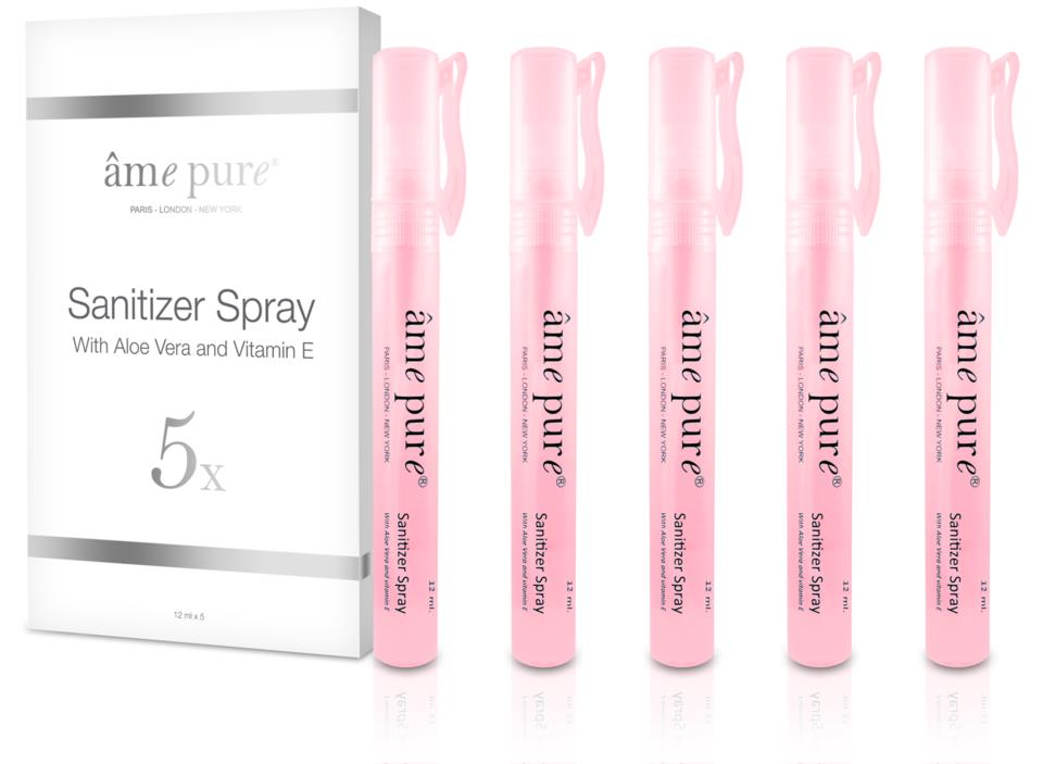âme pure Sanitizer Spray 12 ml - 5pcs pack