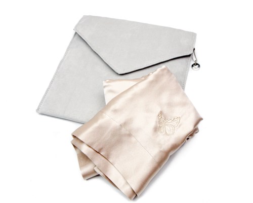 Amelie Soie Secrets de beauté Premium Collection Beauty Silk Pillow Nude